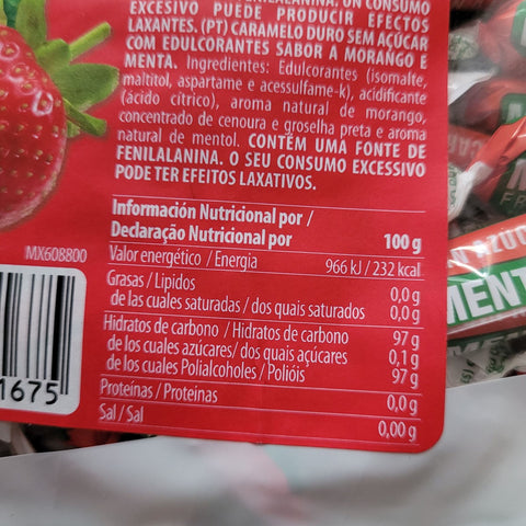 Mentolin Fresa & Menta sugar free candies