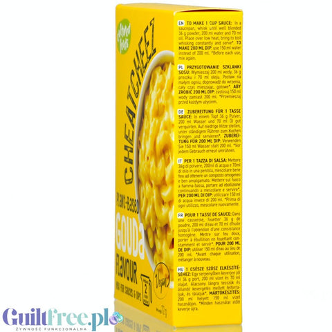 Cheatcheez Plant Gouda Cheese - vegan mix for cheese-flavored sauce and dip