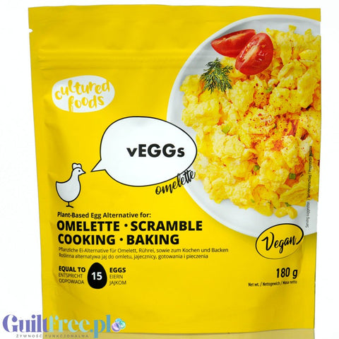 vEGGs Plant Omlette - roślinny zamiennik jaj do omletu, jajecznicy i innych dań jajecznych