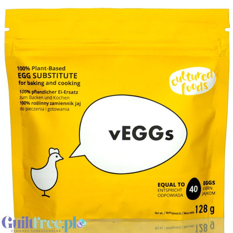 vEGGs Plant Substittute - roślinny zamiennik 40 żółtek jaj do pieczenia i gotowania