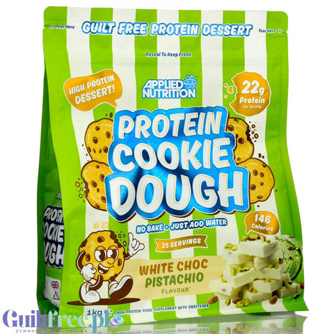 Applied Nutrition Protein Cookie Dough White Choc Pistachio - protein cookie dough with white chocolate 146kcal, 21g protein