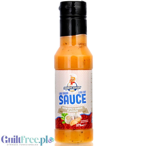 Franky's Bakery Spicy Garlic Sauce - low fat spicy garlic sandwich sauce 31kcal