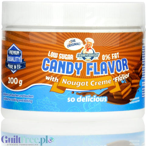 Franky's Bakery Candy Flavor Nougat Creme - słodzony aromat nugatowy w proszku