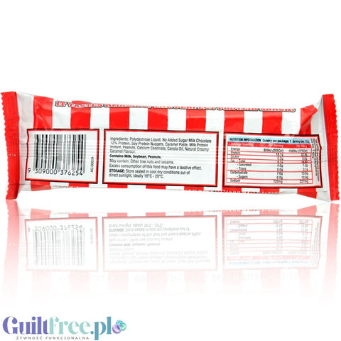 Adonis Cookie Dough Chunky Bar, Chocolate Candy - protein bar with casein, 14.4g protein & 197kcal