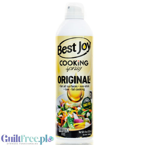 Best Joy Canola Cooking Spray Original 500 ml, canola spray for fat-free frying