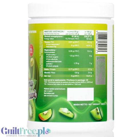 7Nutrition Gooseberry & Kiwi Jam - dżem frużelina z agrestu i kiwi bez dodatku cukru