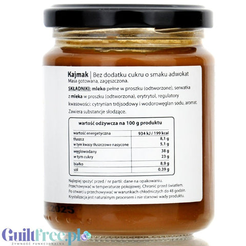 Polder Kajmak Advocate - Advocate flavored fudge paste without added sugar with erythrol