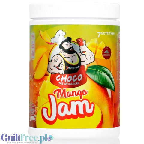7Nutrition Mango Jam - dżem frużelina z mango bez dodatku cukru tylko 66kcal
