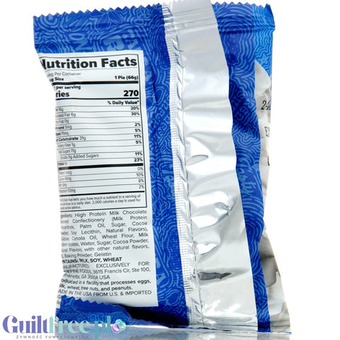 Redefine Protein Moon Pie, Chocolate - a giga protein cake with cream topping