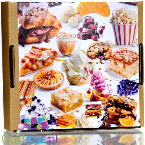 Funky Flavors Sweet 6 x 10ml, Weekend Breakfast Tester Set