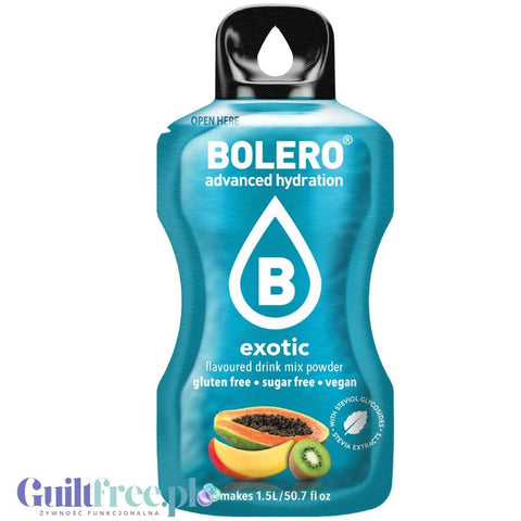 Bolero Drink Stevia Exotic, instant, sachet 9g