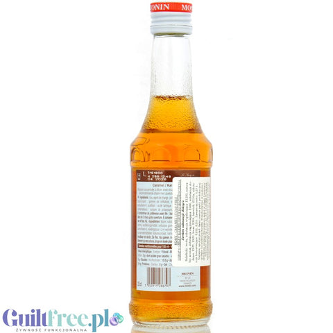 Monin Caramel 0.25L EU - sugar-free syrup with caramel flavor