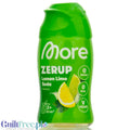More Nutrition Zerup Lemon Lime for 8L - concentrated syrup for water without sugar and calories, Lemon with Lime