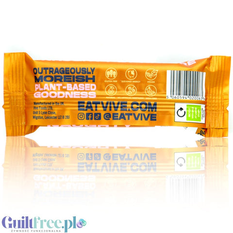 Vive Natural Protein Bar Peanut Butter - gluten free protein bar 10g protein, Peanut Butter.