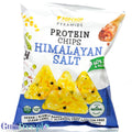 Popcrop Piramidki Himalayan Salt - wegańskie, bezglutenowe chipsy proteinowe z solą himalajską