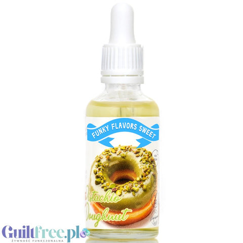Funky Flavors Sweet Pistachio Doughnut - flavoring drops for food and drinks, Pistachio Donut