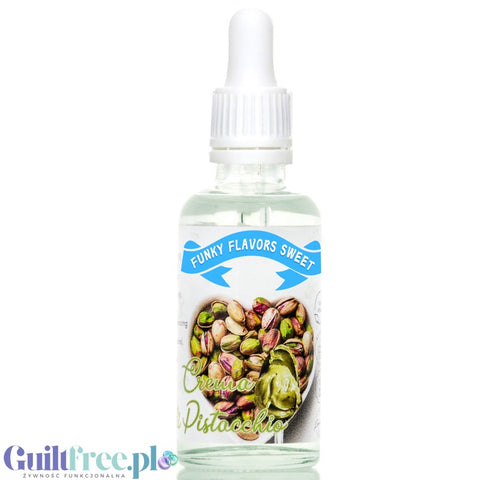 Funky Flavors Sweet Crema di Pistacchio Intense - sweetened, liquid, sugar & fat free food flavoring