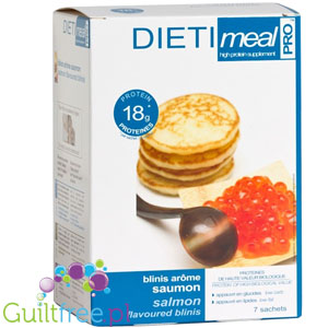 Blinis aroma saumon - an instant blend for the preparation of high-protein salmon-flavored cakes