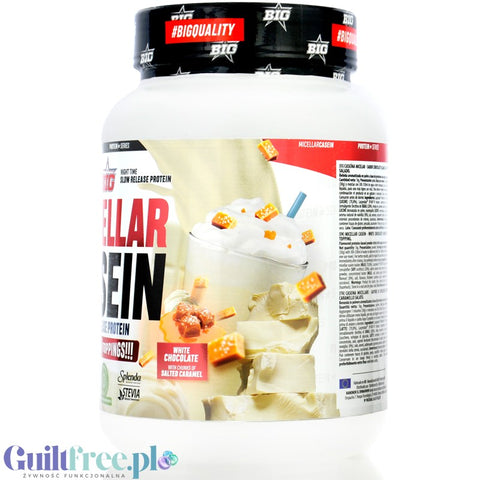 BIG® Micellar Casein, White Chocolate Salted Caramel 1kg
