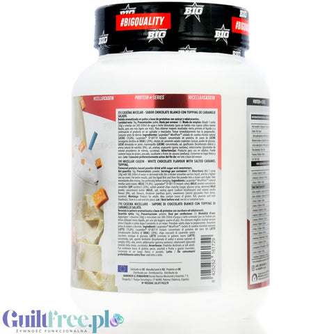 BIG® Micellar Casein, White Chocolate Salted Caramel 1kg