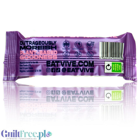 Vive Natural Protein Bar Mocha Almond - gluten-free protein bar 9g protein, Coffee with Almond