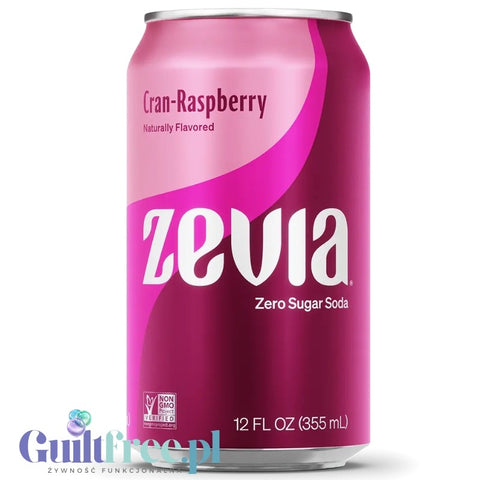 Zevia Cran-Raspberry - 100% natural cranberry raspberry without calories with stevia