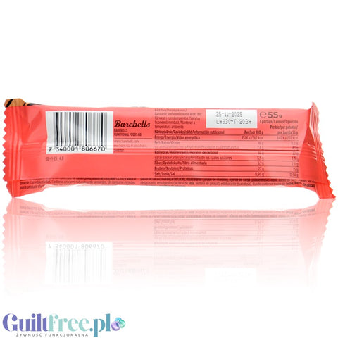 Barebells Vegan Fudge Brownie - vegan protein bar with chocolate cake flavor