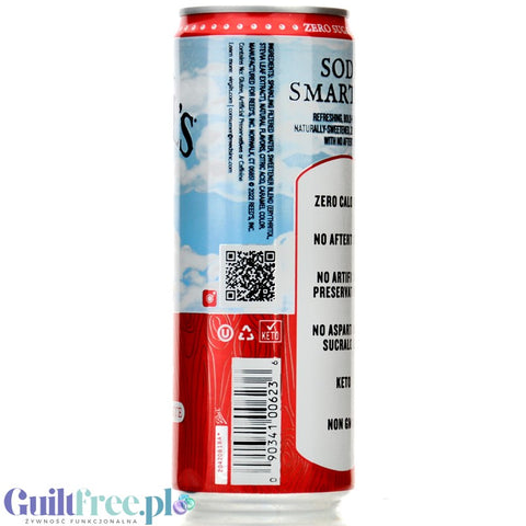 Virgil's Zero Sugar Free - Cola 12oz (355ml), natural sugar free, zero calorie drink with stevia and erythritol
