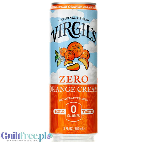 Virgil's Zero Sugar Free - Orange Soda 12oz (355ml)