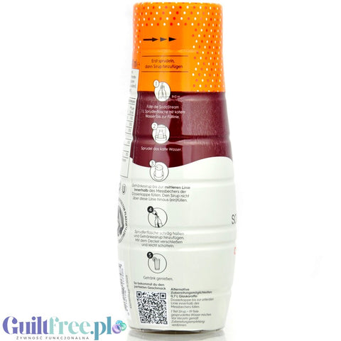 Schwip Schwap Zero SodaStream No Sugar Cola & Orange - syrop / koncentrat do wody bez cukru i kalorii 440ml