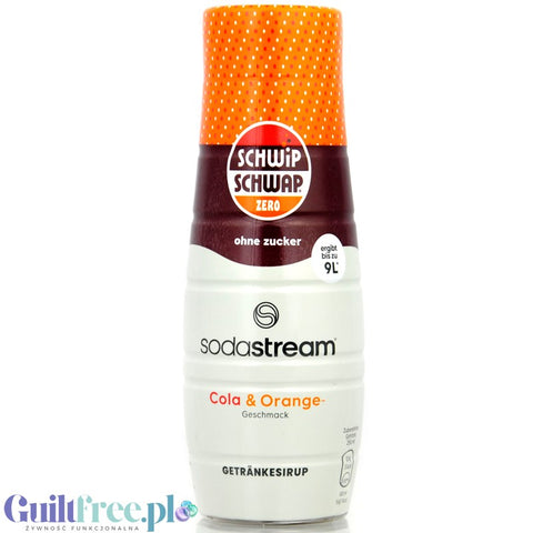 Schwip Schwap Zero SodaStream No Sugar Cola&Orange,  concentrate