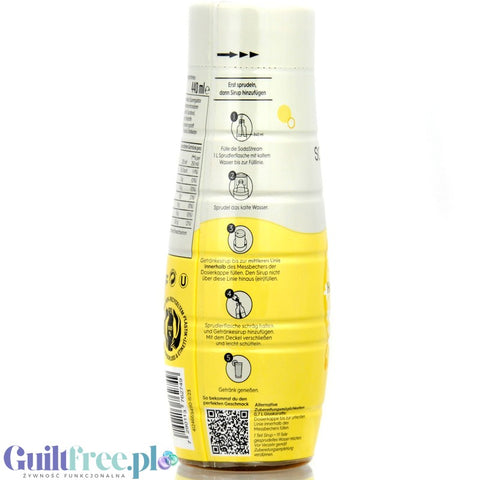 SodaStream No Sugar Holunderblüten 440ml / 9L - syrop / koncentrat do wody bez cukru,  Kwiat Czarnego Bzu