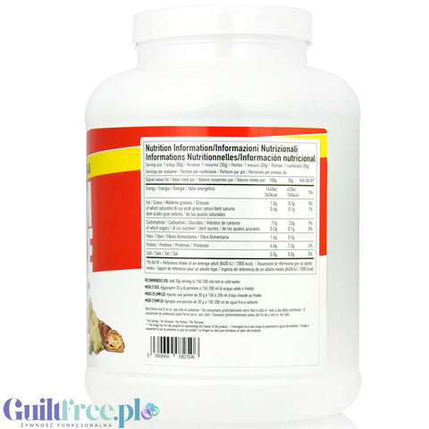 Per4m Cream of Rice, White Chocolate Hazelnut 2kg - sugar-free rice gruel, recovery workout meal