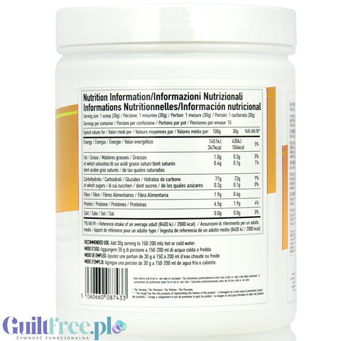 Per4m Cream of Rice, Cinnamon Donut 450g - sugar free rice gruel, recovery workout meal, flavor Cinnamon Donut