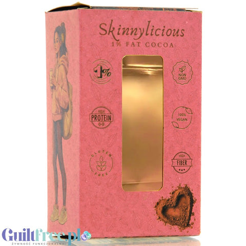 Skinnylicious Cocoa 1% fat - ultra skimmed cocoa powder