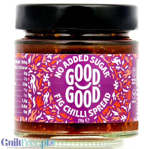 Good Good Keto Fig Chilli - dżem figowy z chilli bez cukru, tylko 52kcal w 100g