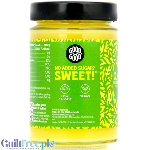 Good Good Keto Lemon Spread - wegański keto lemon curd bez cukru, 26kcal