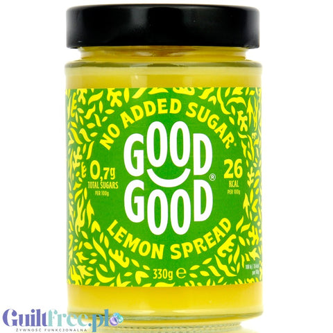 Good Good Keto Lemon Spread - wegański keto lemon curd bez cukru, 26kcal