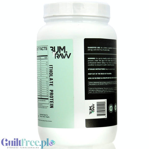 Raw Nutrition CBUM Itholate Protein Mint Chip Ice Cream - unikatowy izolat WPI