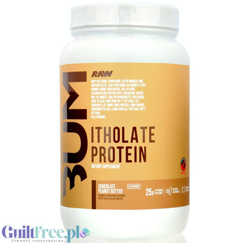 Raw Nutrition CBUM Itholate Protein Chocolate Peanut Butter - unikatowy izolat WPI