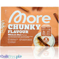 More Nutrition Chunky Flavor Milchreis Zimt 30g sachet- vegan sweetener powder without sugar, Rice on Milk with Cinnamon