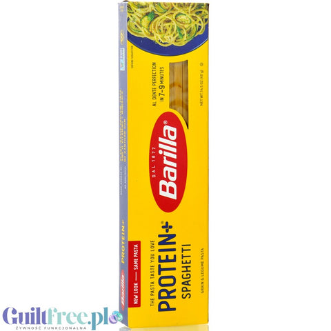 Barilla Protein+ Spaghetti - makaron proteinowy z białkiem grochu, ciecierzycy i witaminami
