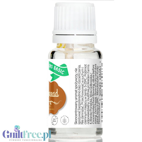 Funky Flavors Basic Gingerbread 10ml - Piernik - kropelki aromatyzujące bez cukru, tłuszczu i słodzików