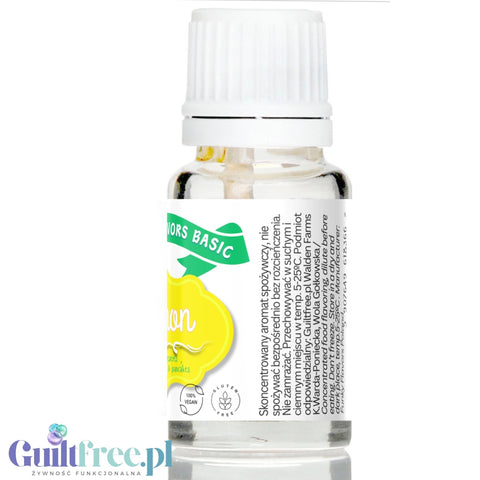 Funky Flavors Basic Lemon 10ml - Lemon - flavoring drops without sugar, fat or sweeteners