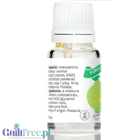 Funky Flavors Basic Lime 10ml - Lime - flavoring drops without sugar, fat or sweeteners