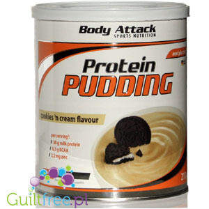 Body Attack Protein Pudding Cookies' n cream flavor
