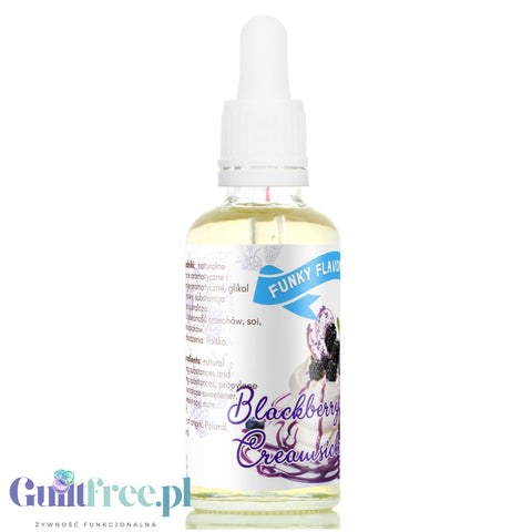 Funky Flavors Sweet Sweet Blackberry Creamsicle - calorie, fat & sugar free food flavor