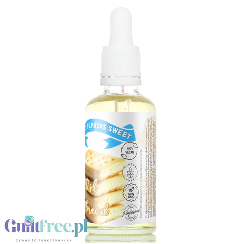 Funky Flavors Sweet Scottish Shortbread 50ml - sweetened liquid food flavor, zero calories