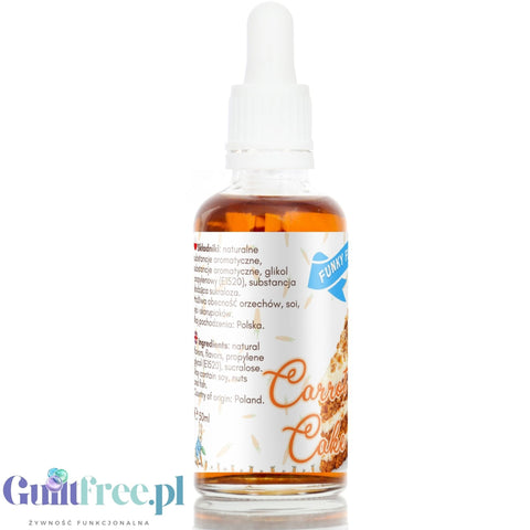 Funky Flavors Sweet Carrot Cake - sweetened, liquid, sugar & fat free food flavoring
