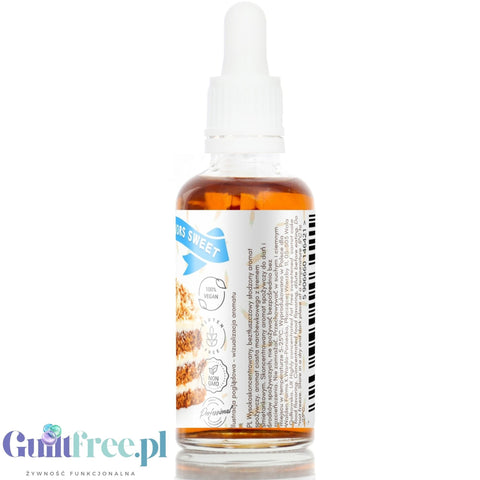 Funky Flavors Sweet Carrot Cake - sweetened, liquid, sugar & fat free food flavoring